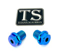 Titanium Surron FastAce Fork Axle Bolt Set for E-Motos