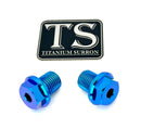 Titanium Surron FastAce Fork Axle Bolt Set for E-Motos