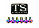 Titanium Surron Front Rotor Bolts for E-Motos