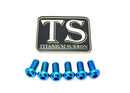 Titanium Surron Front Rotor Bolts for E-Motos
