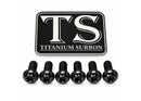 Titanium Surron Front Rotor Bolts for E-Motos