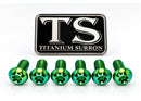 Titanium Surron Front Rotor Bolts for E-Motos