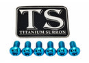 Titanium Surron Front Rotor Bolts for E-Motos