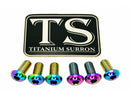 Titanium Surron Front Rotor Bolts for E-Motos
