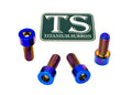 Titanium Surron Peg Bracket Bolt Set for E-Motos