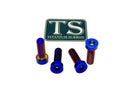 Titanium Surron Peg Bracket Bolt Set for E-Motos