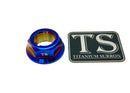 Titanium Surron Rear Axle Nut for E-Motos