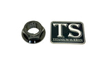 Titanium Surron Rear Axle Nut for E-Motos
