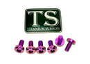 Titanium Surron Rear Rotor Bolt Set for E-Motos