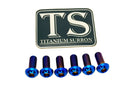 Titanium Surron Rear Rotor Bolt Set for E-Motos