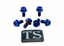 Titanium Surron Sprocket Bolt Set for E-Motos