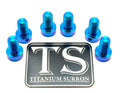 Titanium Surron Sprocket Bolt Set for E-Motos