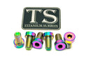 Titanium Surron Sprocket Bolt Set for E-Motos