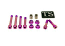 Titanium Surron Rear Linkage Bolt Kit - Sur Ron LBX