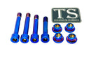Titanium Surron Rear Linkage Bolt Kit - Sur Ron LBX