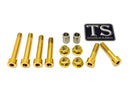 Titanium Surron Rear Linkage Bolt Kit - Sur Ron LBX