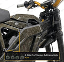 Titanium Surron Seat and Subframe Bolt Set for E-Motos