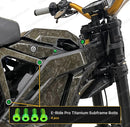 Titanium Surron Seat and Subframe Bolt Set for E-Motos