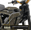 Titanium Surron Seat and Subframe Bolt Set for E-Motos