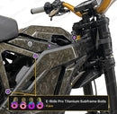 Titanium Surron Seat and Subframe Bolt Set for E-Motos