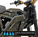 Titanium Surron Seat and Subframe Bolt Set for E-Motos