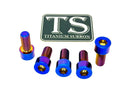 Titanium Surron Sprocket Bolt Set for E-Motos