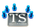 Titanium Surron Sprocket Bolt Set for E-Motos