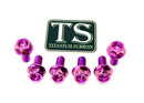 Titanium Surron Sprocket Bolt Set for E-Motos