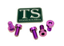Titanium Surron Sprocket Bolt Set for E-Motos