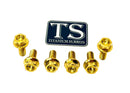 Titanium Surron Sprocket Bolt Set for E-Motos