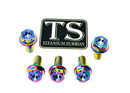 Titanium Surron Sprocket Bolt Set for E-Motos