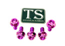 Titanium Surron Sprocket Bolt Set for E-Motos