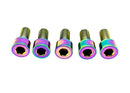 Titanium Surron Sprocket Bolt Set for E-Motos