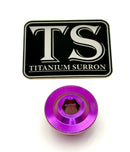 Titanium Surron KKE Fork Axle End Bolt - Sur Ron Ultra Bee