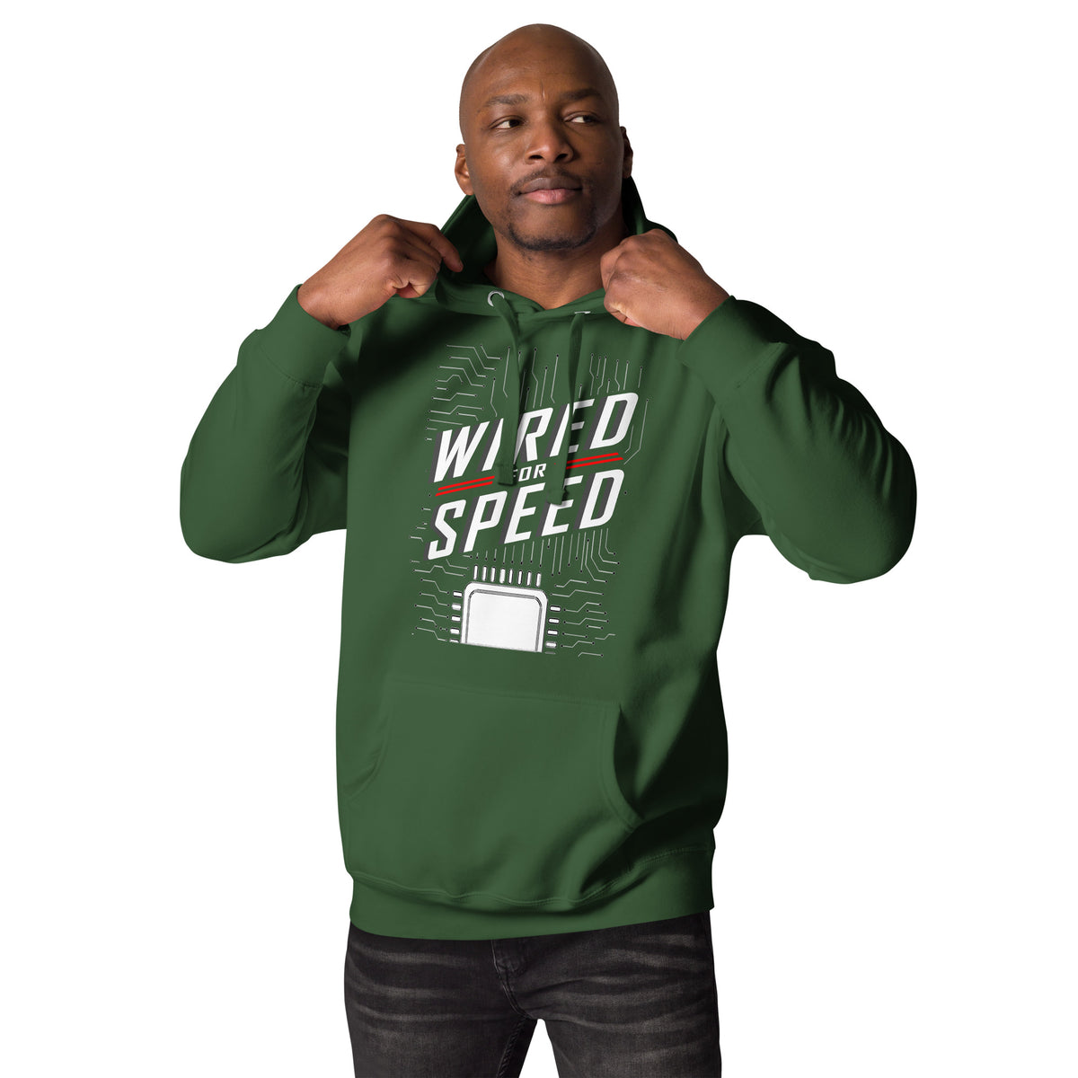 Wired For Speed (Dark) Hoodie