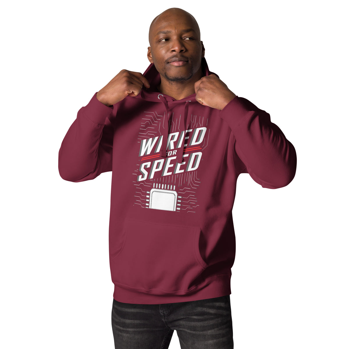Wired For Speed (Dark) Hoodie