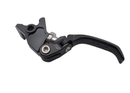 Warp 9 e-moto forged folding brake lever, left side with parking brake, black