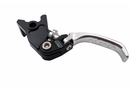 Warp 9 e-moto forged folding brake lever, left side with parking brake, silver