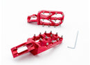 Warp 9 Ultra Bee Elite foot pegs red
