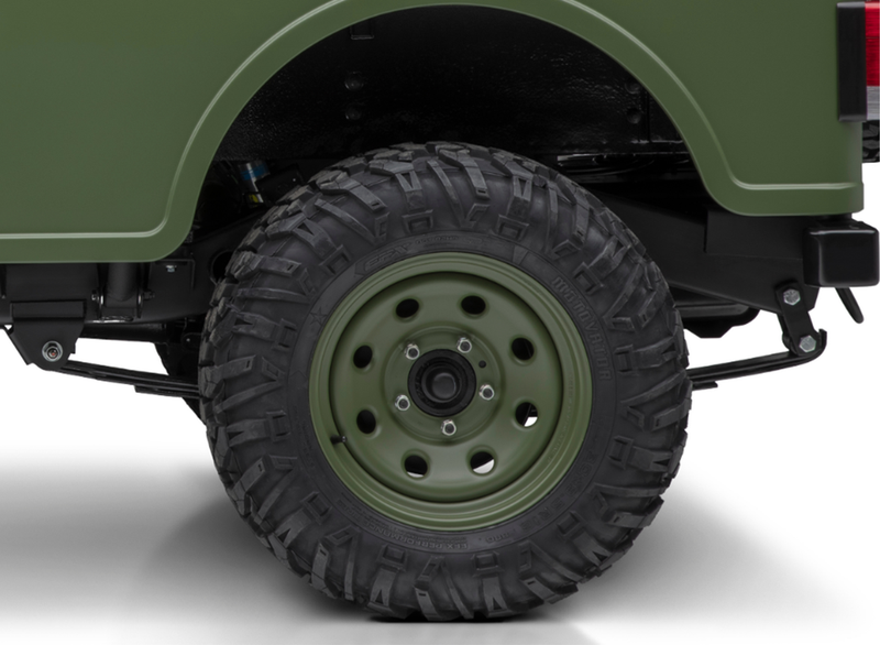 Mahindra Olive Steel Wheel Roxor - GritShift