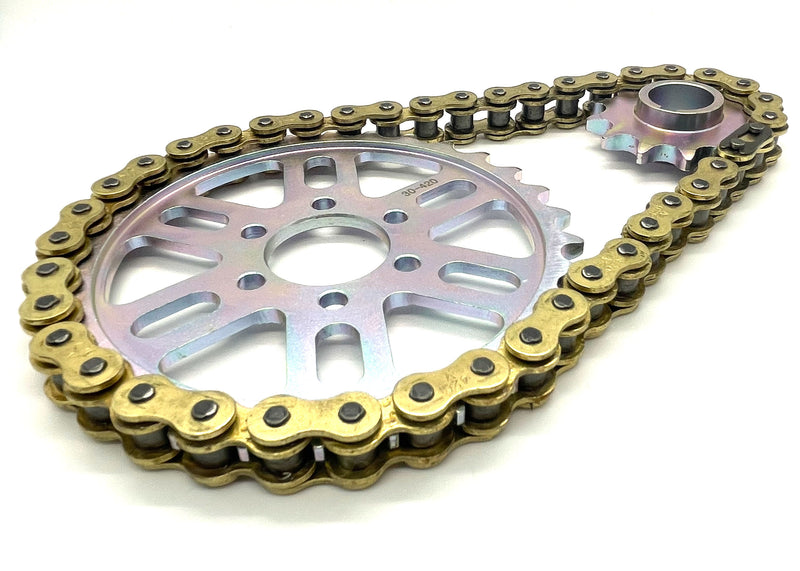 DirtyBike 420 Gold Series Primary Belt to Chain Conversion Kit Sealed –  eDirtyBike