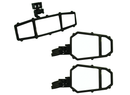 ATV Tek Elite Series-2 UTV Trifecta Mirror Kit - GritShift