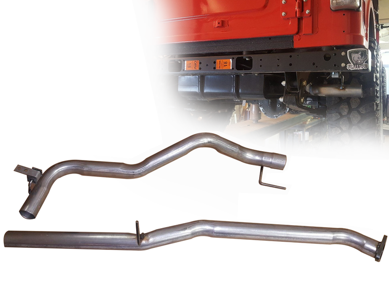 HighFlo Cat-Back Exhaust 2.25 Side Exit Roxor - GritShift