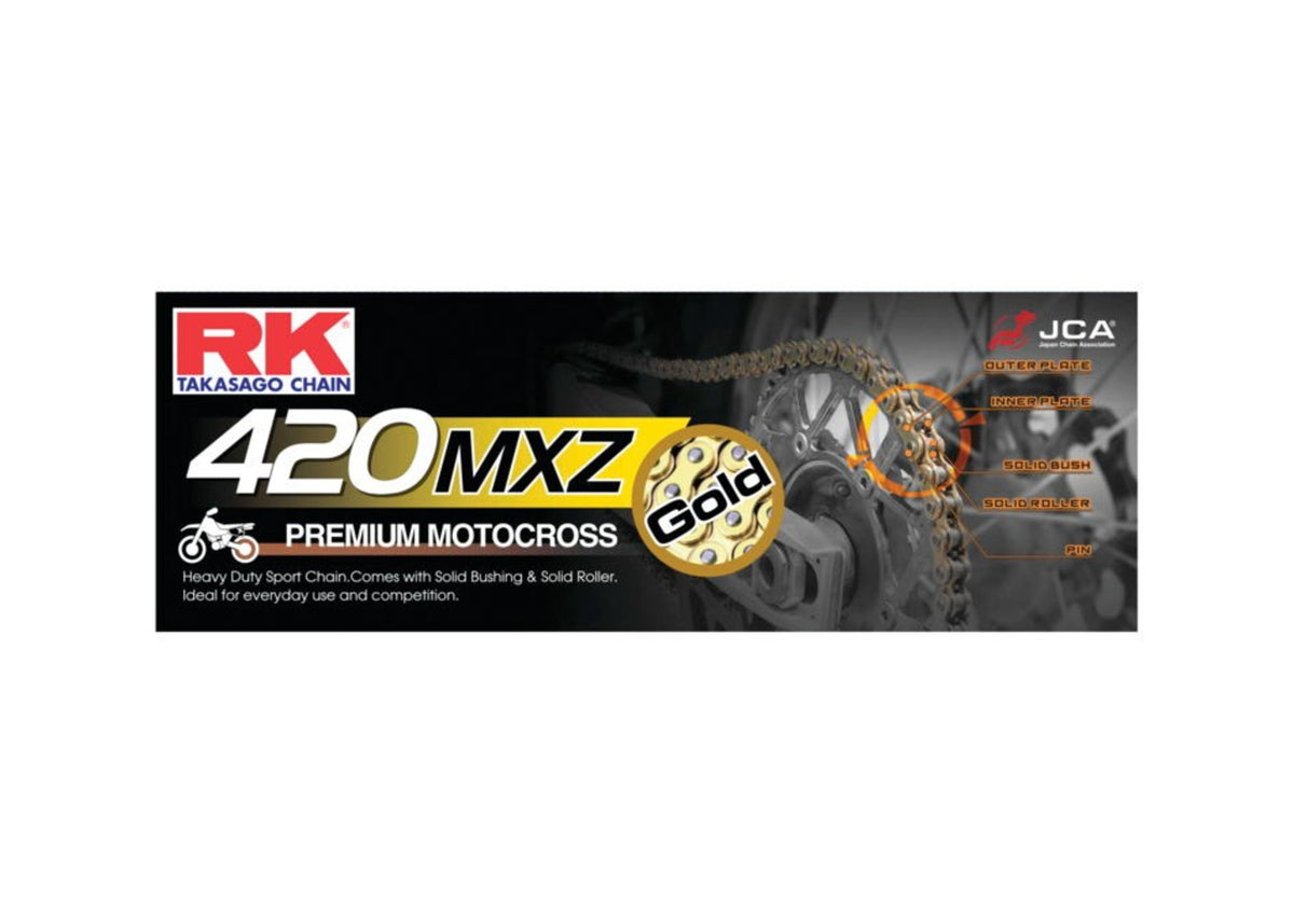 RK 520 Heavy Duty Drive Chain – 120 Links For Honda XL175 And More