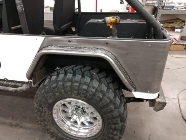 Roxor Rear Rops On The Rox DIY Rear Tube Fenders Roxor
