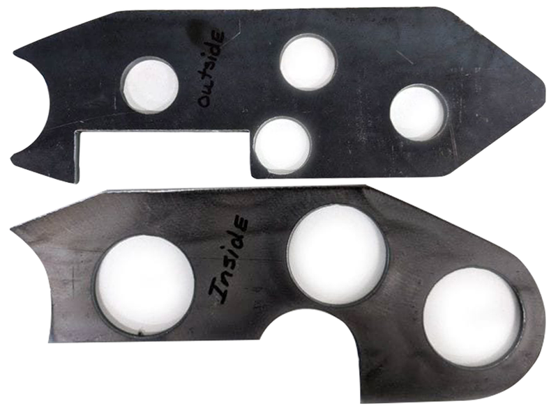 On The Rox Steering Box Reinforcement Plate Kit Roxor - GritShift