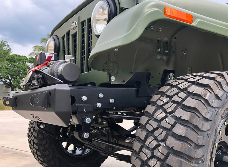 Calibrated Power Shorty Front Bumper Roxor - GritShift