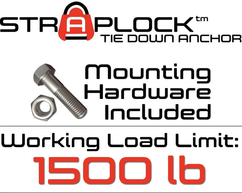 Straplock™ ATV/UTV Tie-Down Anchor Kit 4 pack - GritShift