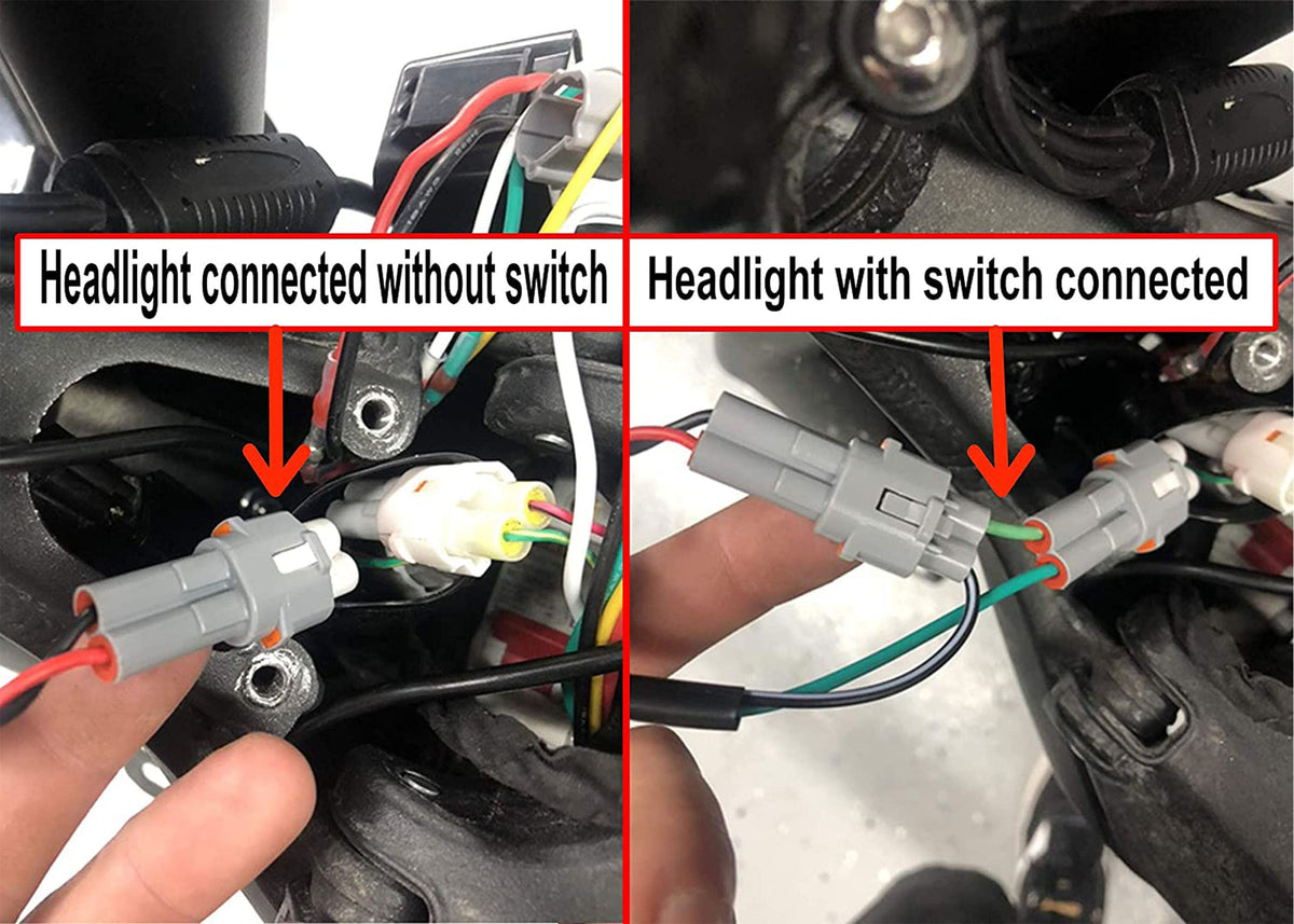 GritShift Stealth Headlight Kill Switch (Sur Ron, Segway