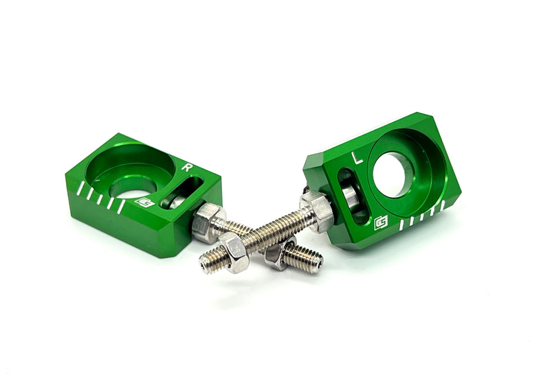 GritShift Aluminum Axle Block Chain Adjuster for Sur Ron LBX, Segway X160 & X260 - GritShift